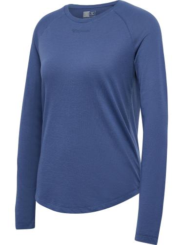 Hummel Hmlmt Vanja T-Shirt L/S - blue indigo (Grösse: XS) von Hummel