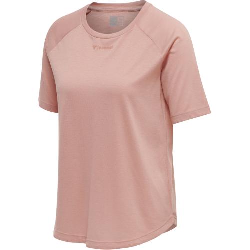 Hummel Hmlmt Vanja T-Shirt - rose tan (Grösse: L) von Hummel