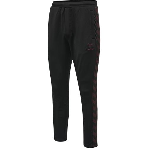 Hummel Hmlnathan 2.0 Tapered Pants - black/fudge (Grösse: L) von Hummel