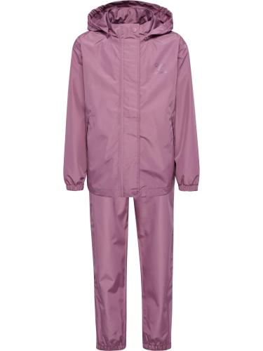 Hummel Hmlnessie Rainsuit - dusky orchid (Grösse: 104) von Hummel