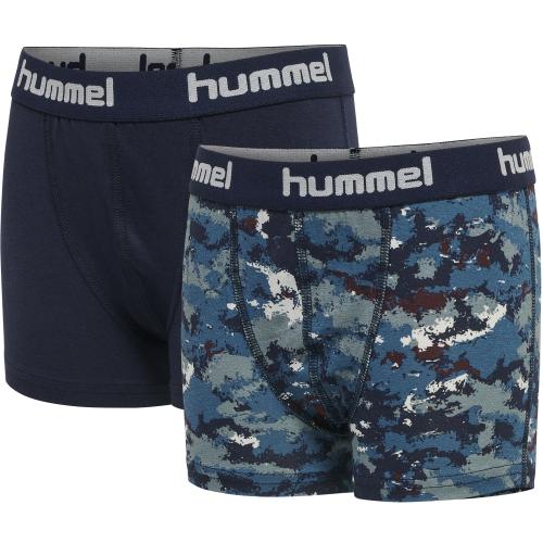 Hummel Hmlnolan Boxers 2-Pack - black iris (Grösse: 134/140) von Hummel