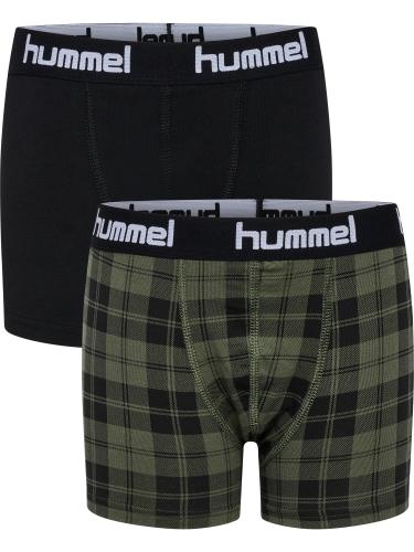 Hummel Hmlnolan Boxers 2-Pack - dusty olive (Grösse: 110/116) von Hummel