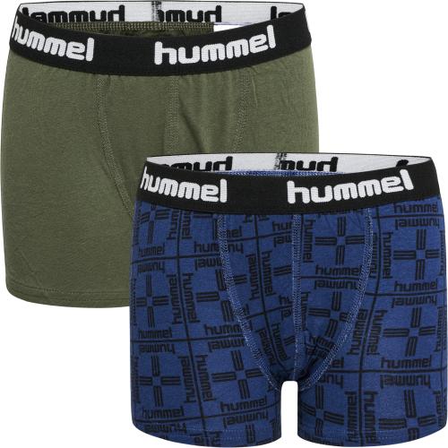 Hummel Hmlnolan Boxers 2-Pack - sargasso sea (Grösse: 98/104) von Hummel