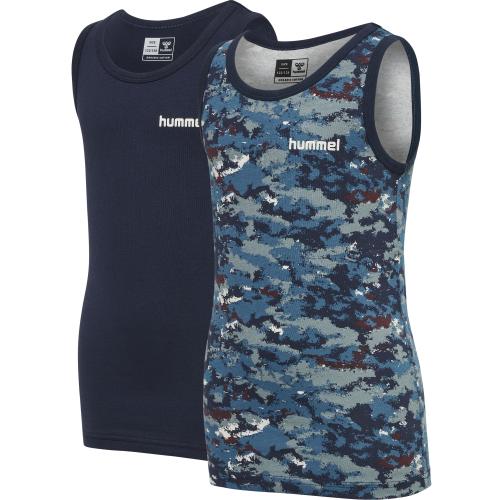 Hummel Hmlnolan Tank Top 2-Pack - black iris (Grösse: 134/140) von Hummel