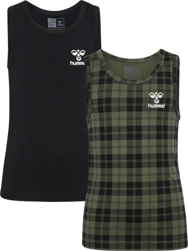 Hummel Hmlnolan Tank Top 2-Pack - dusty olive (Grösse: 110/116) von Hummel