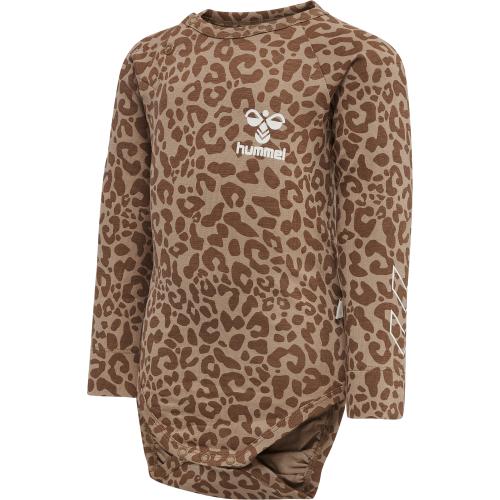 Hummel Hmlnomi Body L/S - beaver fur (Grösse: 86) von Hummel