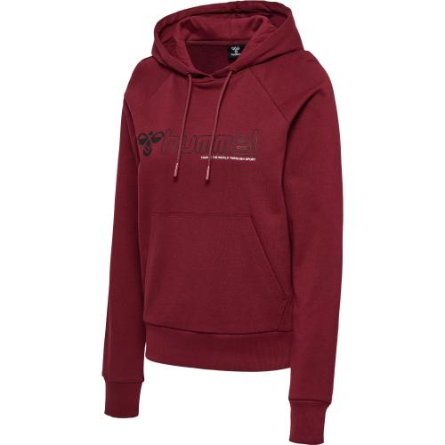 Hummel Hmlnoni 2.0 Hoodie - cabernet (Grösse: XS) von Hummel