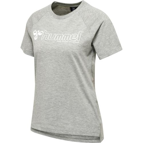 Hummel Hmlnoni 2.0 T-Shirt - grey melange (Grösse: L) von Hummel