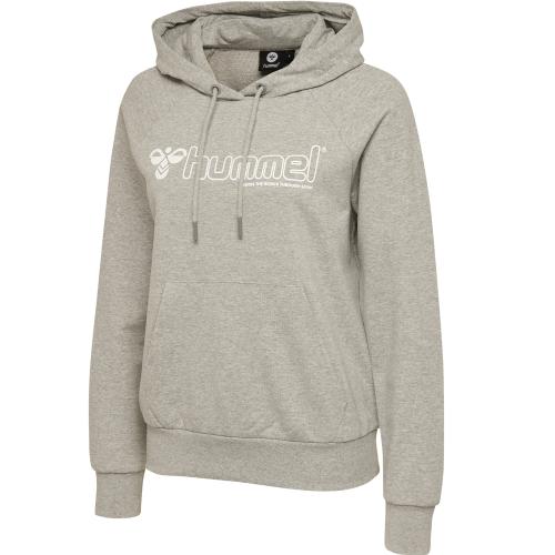 Hummel Hmlnoni Hoodie - grey melange (Grösse: XS) von Hummel