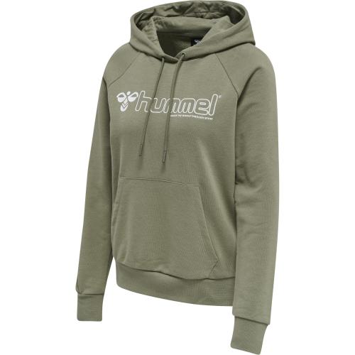 Hummel Hmlnoni Hoodie - vetiver/white (Grösse: M) von Hummel