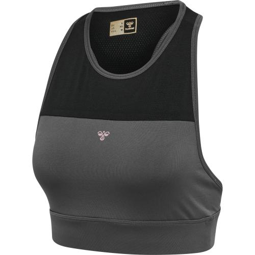 Hummel Hmlnorma Sports Bra - asphalt (Grösse: M) von Hummel