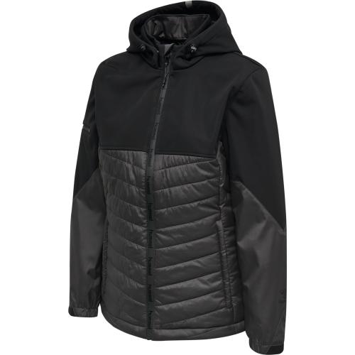 Hummel Hmlnorth Hybrid Jacket Woman - black/asphalt (Grösse: M) von Hummel