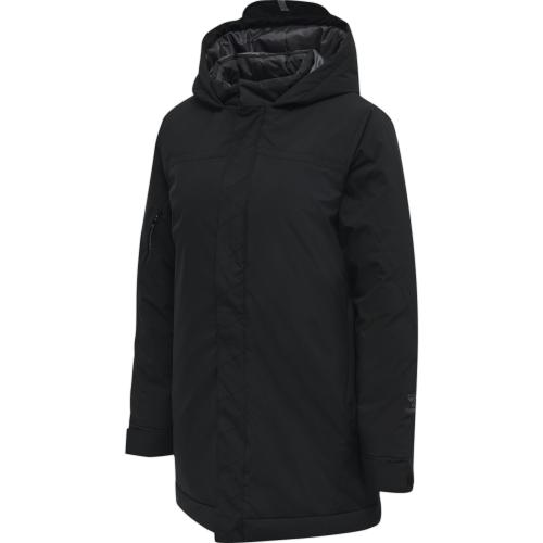 Hummel Hmlnorth Parka Jacket Woman - black/asphalt (Grösse: M) von Hummel