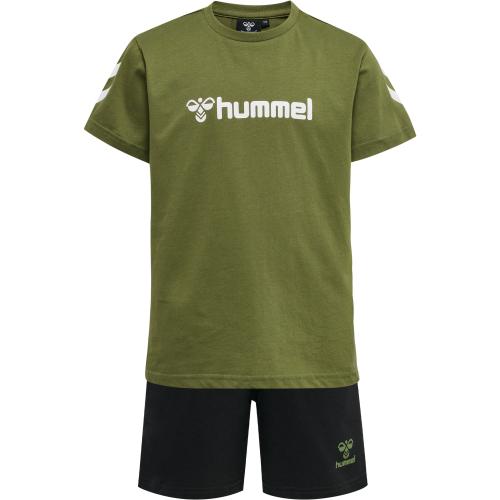 Hummel Hmlnovet Shorts Set - capulet olive (Grösse: 122) von Hummel