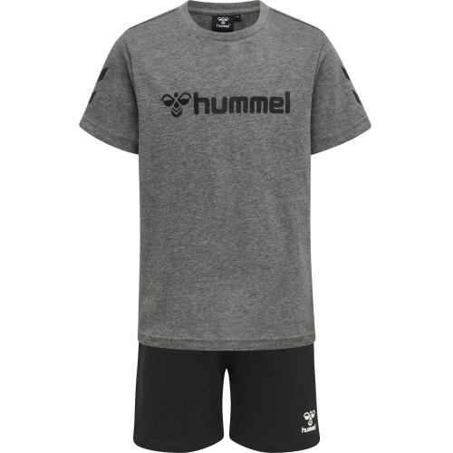 Hummel Hmlnovet Shorts Set - medium melange (Grösse: 110) von Hummel