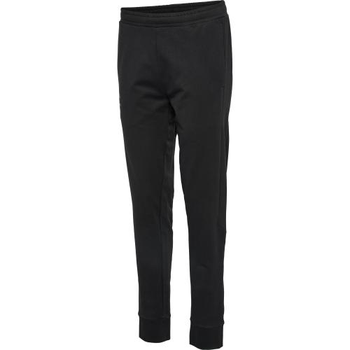 Hummel Hmloffgrid Cotton Pants Wo - jet black/forged iron (Grösse: XS) von Hummel