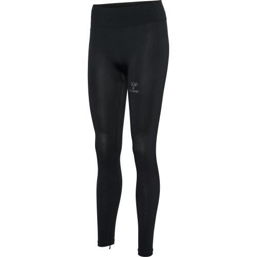 Hummel Hmlongrid Hw Seamless Tights Wo - jet black/forged iron (Grösse: L) von Hummel