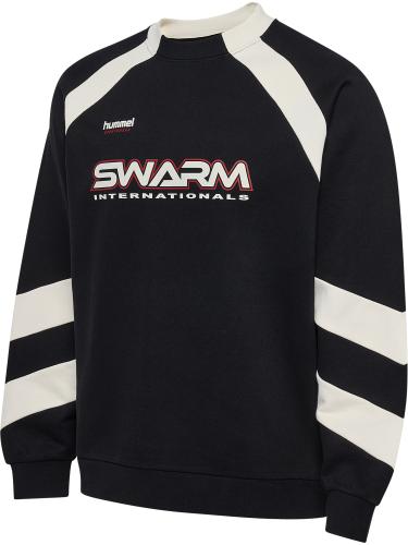 Hummel Hmloversized Crew Sportswear Swarm - black (Grösse: 2XL) von Hummel