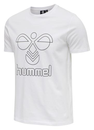 Hummel Hmlpeter T-Shirt S/S - white (Grösse: XL) von Hummel