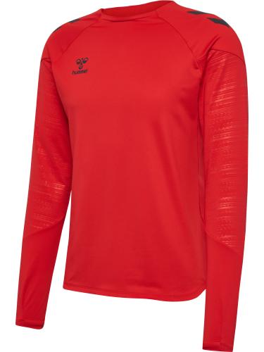 Hummel Hmlpro Training Crew Sweat - true red (Grösse: XS) von Hummel