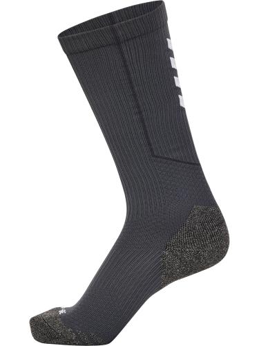 Hummel Hmlpro Training Socks High - asphalt/white (Grösse: 43-46) von Hummel