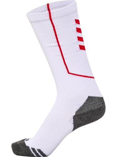 Hummel Hmlpro Training Socks High - white/true red (Grösse: 31-34) von Hummel