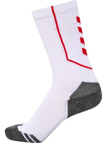 Hummel Hmlpro Training Socks Low - white/true red (Grösse: 35-38) von Hummel