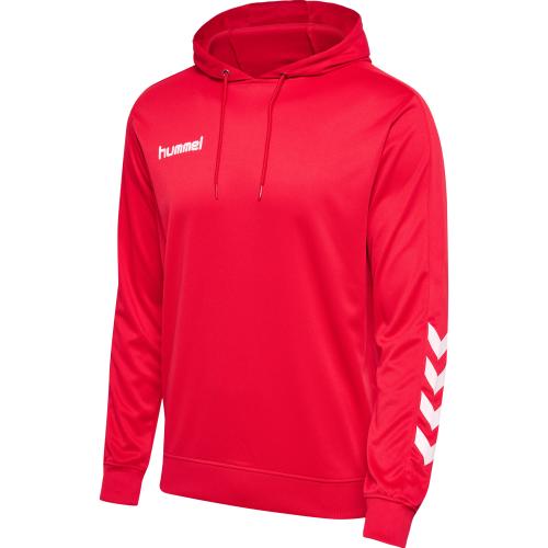 Hummel Hmlpromo Poly Hoodie - true red (Grösse: XL) von Hummel