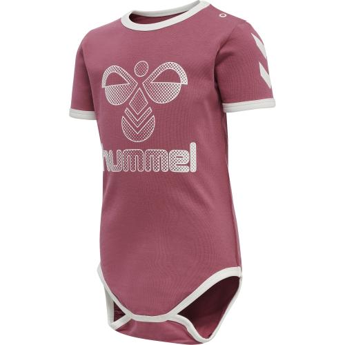 Hummel Hmlproud Flipper Body S/S - rose wine (Grösse: 74) von Hummel