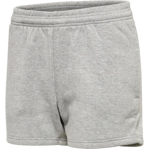 Hummel Hmlred Basic Sweat Shorts Woman - grey melange (Grösse: XS) von Hummel