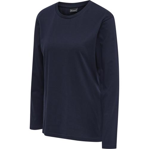 Hummel Hmlred Basic T-Shirt L/S Woman - marine (Grösse: XS) von Hummel