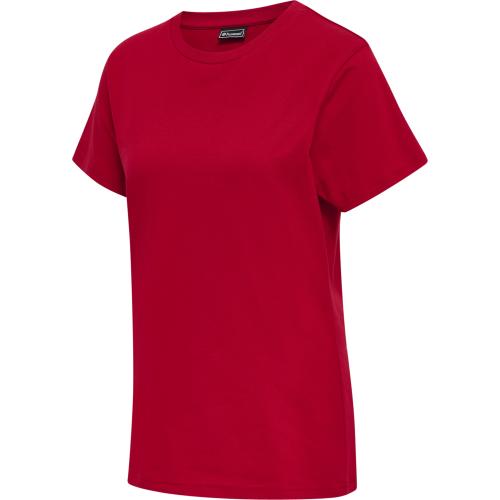 Hummel Hmlred Basic T-Shirt S/S Woman - tango red (Grösse: 2XL) von Hummel