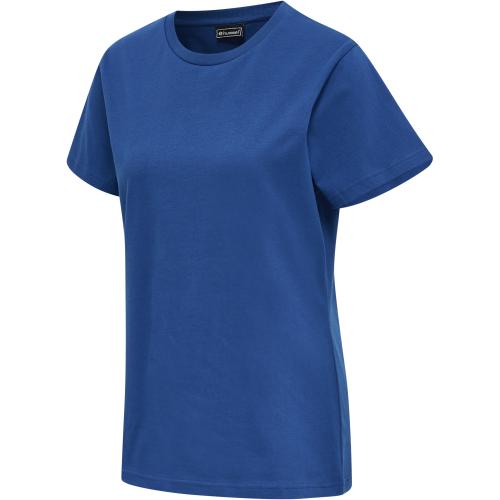 Hummel Hmlred Basic T-Shirt S/S Woman - true blue (Grösse: S) von Hummel