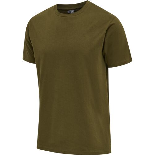 Hummel Hmlred Basic T-Shirt S/S - dark olive (Grösse: S) von Hummel