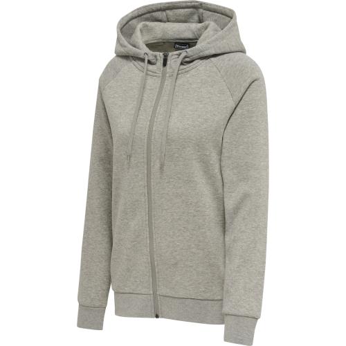 Hummel Hmlred Classic Zip Hoodie Woman - grey melange (Grösse: XL) von Hummel