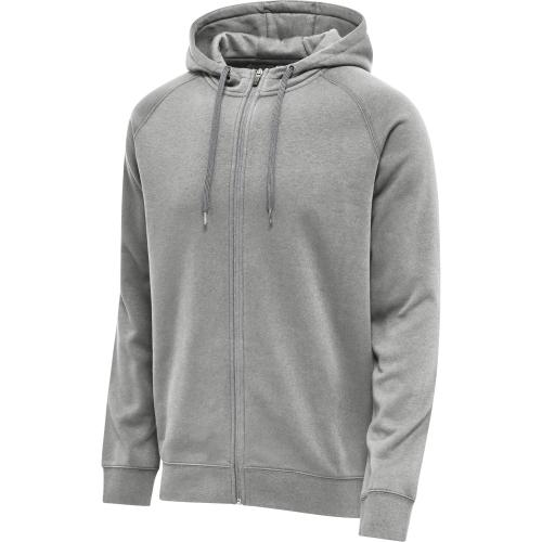 Hummel Hmlred Classic Zip Hoodie - grey melange (Grösse: L) von Hummel