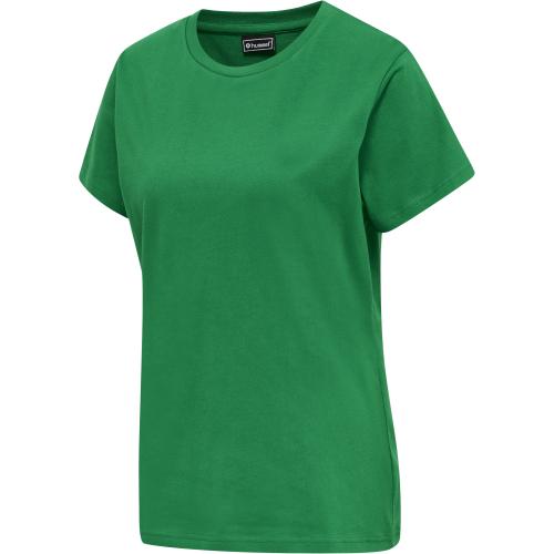 Hummel Hmlred Heavy T-Shirt S/S Woman - jolly green (Grösse: L) von Hummel