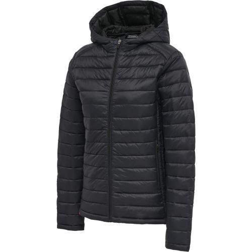 Hummel Hmlred Quilted Hood Jacket Woman - black (Grösse: L) von Hummel