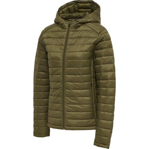 Hummel Hmlred Quilted Hood Jacket Woman - dark olive (Grösse: 2XL) von Hummel