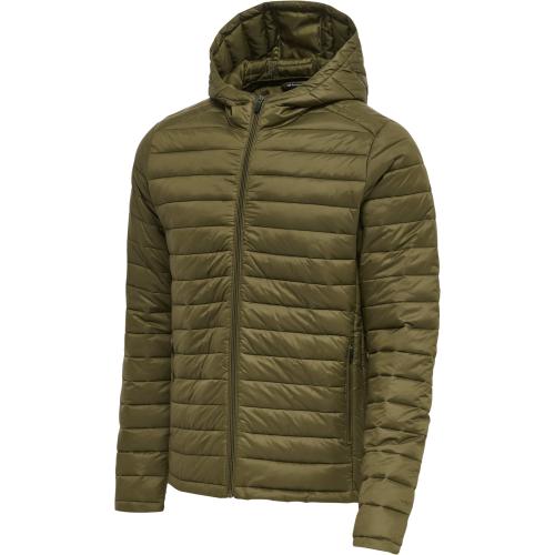 Hummel Hmlred Quilted Hood Jacket - dark olive (Grösse: 3XL) von Hummel