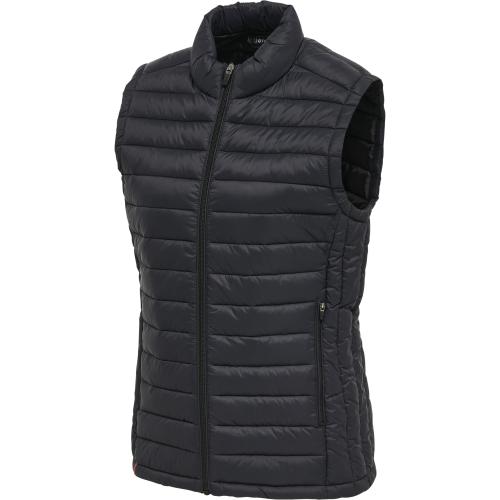 Hummel Hmlred Quilted Waistcoat Woman - black (Grösse: 2XL) von Hummel