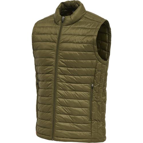 Hummel Hmlred Quilted Waistcoat - dark olive (Grösse: 3XL) von Hummel