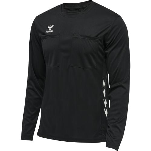 Hummel Hmlreferee Chevron Jersey L/S - black (Grösse: 2XL) von Hummel