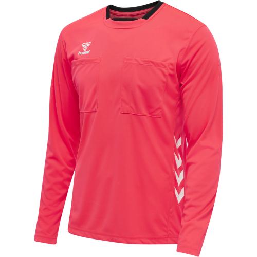 Hummel Hmlreferee Chevron Jersey L/S - diva pink (Grösse: 2XL) von Hummel