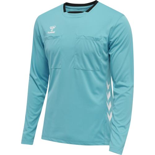 Hummel Hmlreferee Chevron Jersey L/S - scuba blue (Grösse: 2XL) von Hummel