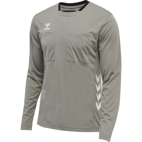 Hummel Hmlreferee Chevron Jersey L/S - steeple gray (Grösse: 2XL) von Hummel