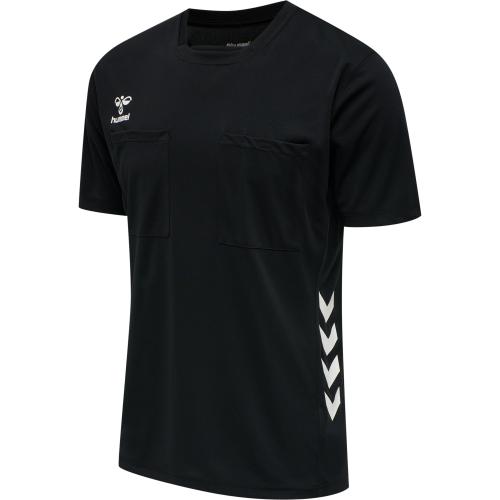 Hummel Hmlreferee Chevron Jersey S/S - black (Grösse: 2XL) von Hummel