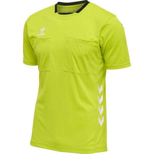 Hummel Hmlreferee Chevron Jersey S/S - evening primrose (Grösse: 2XL) von Hummel