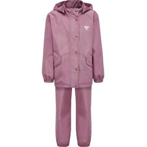 Hummel Hmlreva Rainsuit - dusky orchid (Grösse: 110) von Hummel