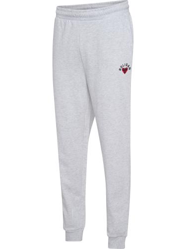 Hummel Hmlroligan Sweatpants - light grey melange (Grösse: L) von Hummel